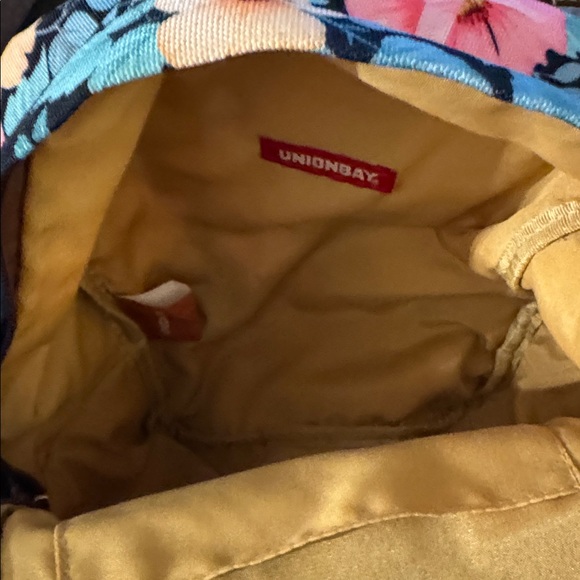 UNIONBAY Floral Backpack - Blue and Pink - Picture 4 of 4